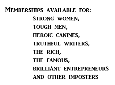 Listing of member types